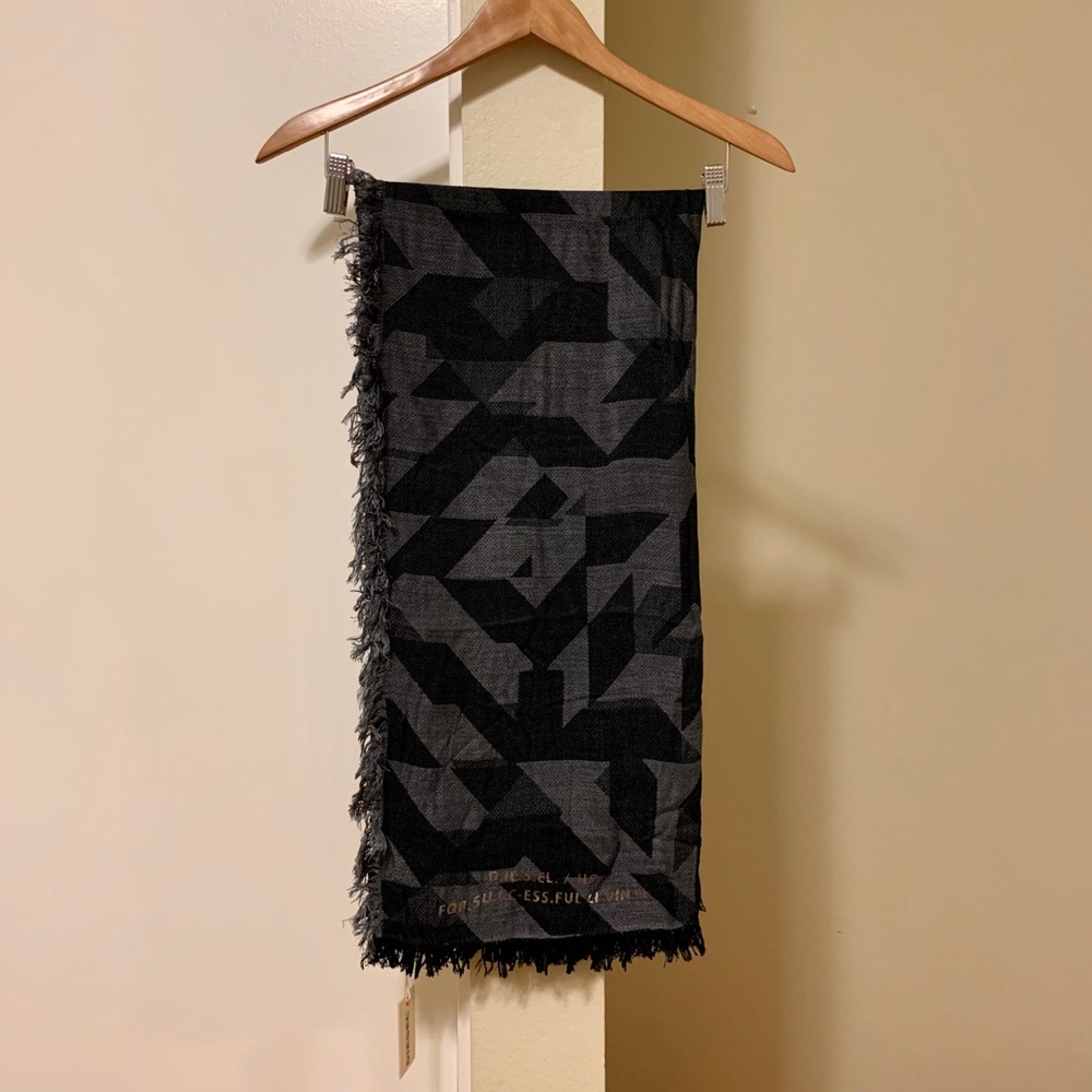 DIESEL Square Scarf Unisex NWT